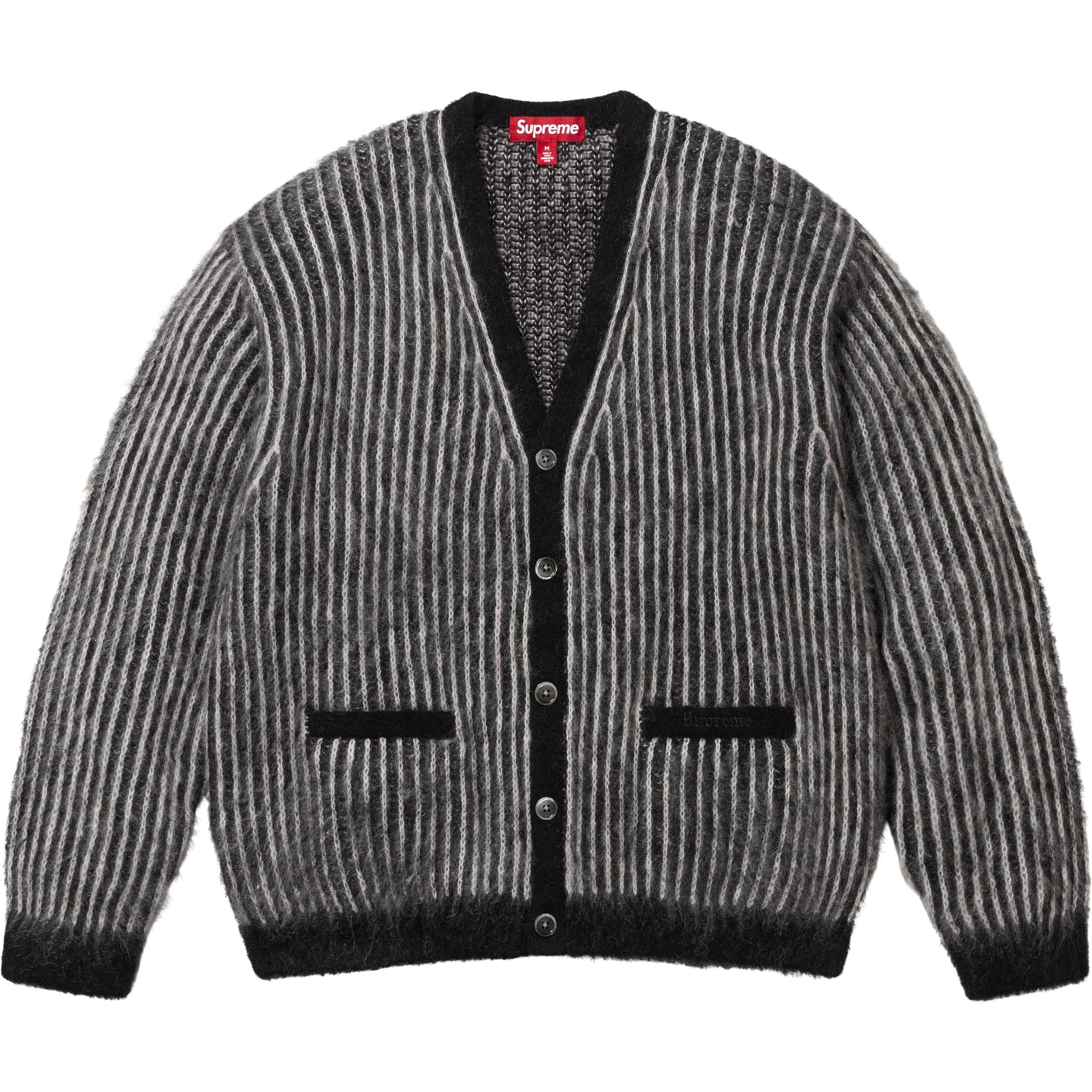 2-Tone Mohair Cardigan view 5